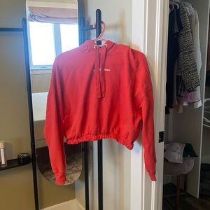 Cropped Calvin Klein hoodie